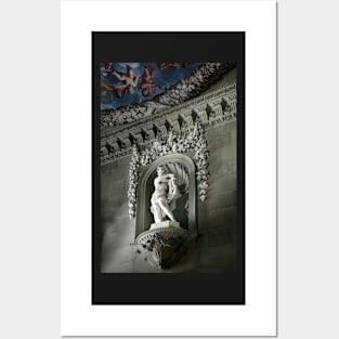 Chatsworth house-Statu 2 Posters and Art